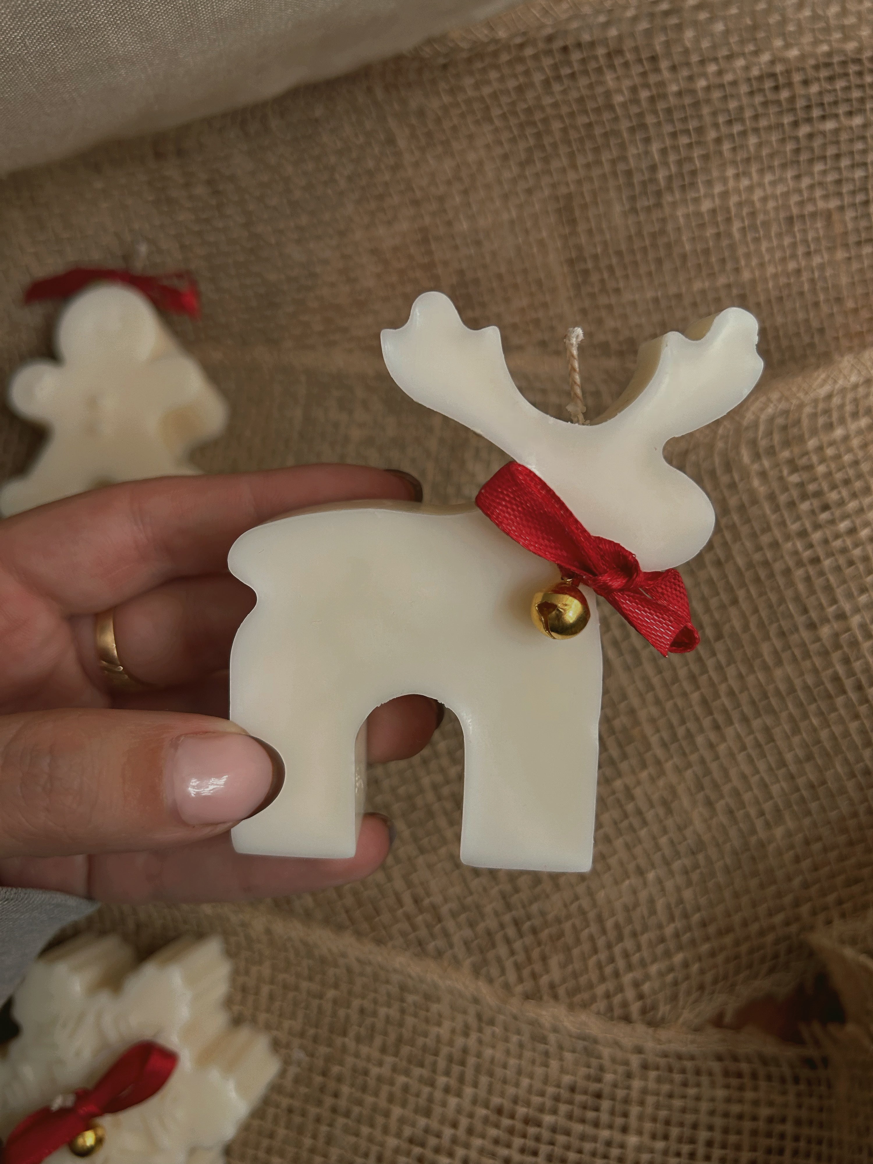 Pack Navidad 4 •Velas de vainilla y galleta