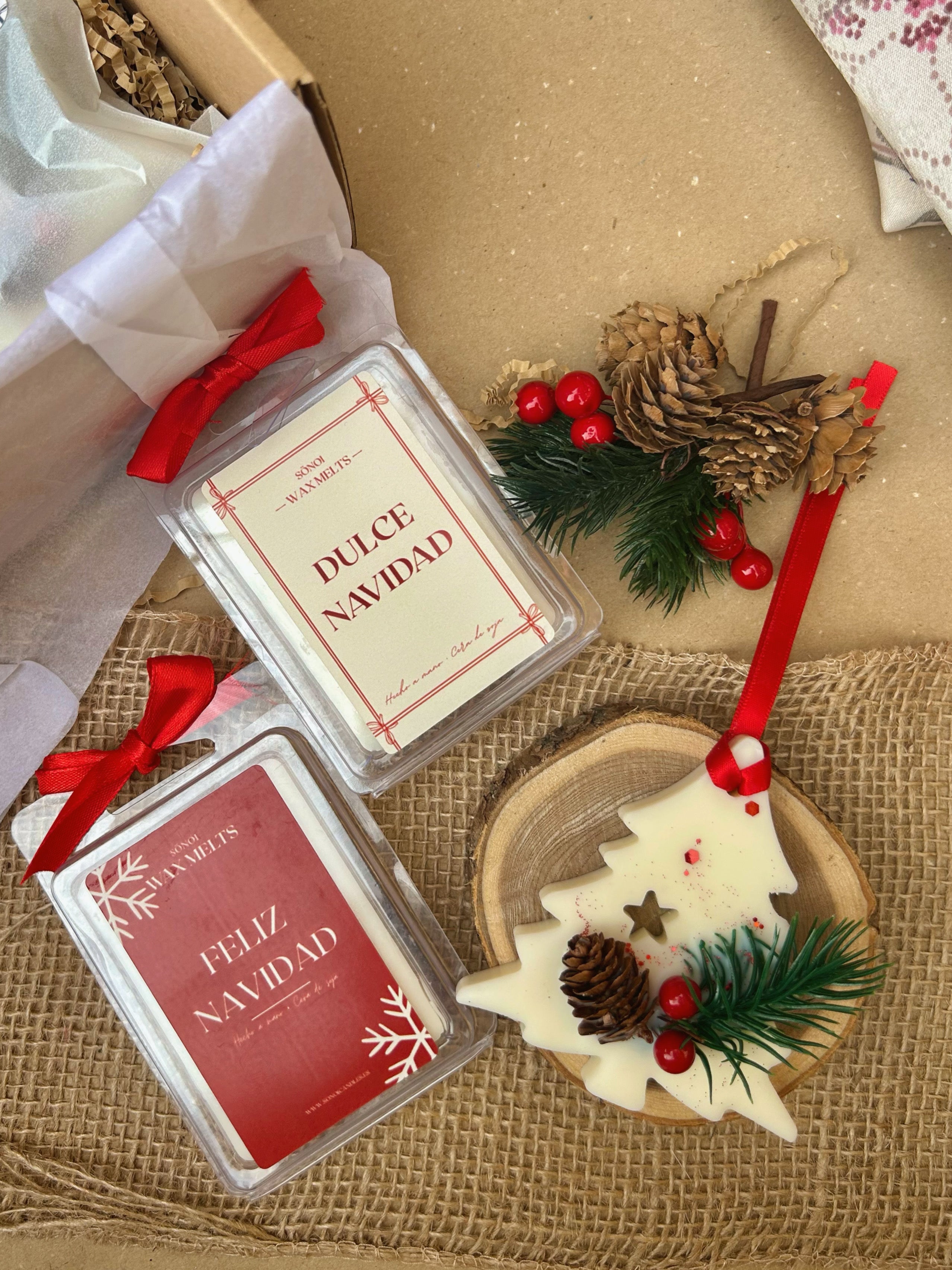 Pack Navidad 2 •Tabletas Wax y ambientador especial