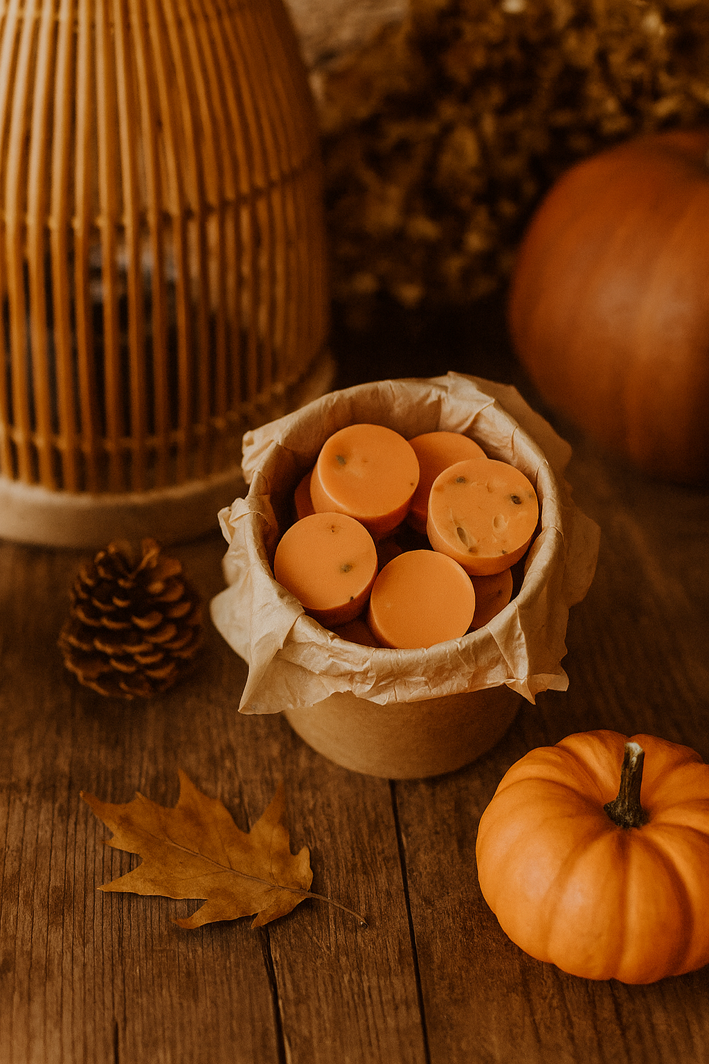 Bote Wax melts Otoño • pumpkin spice