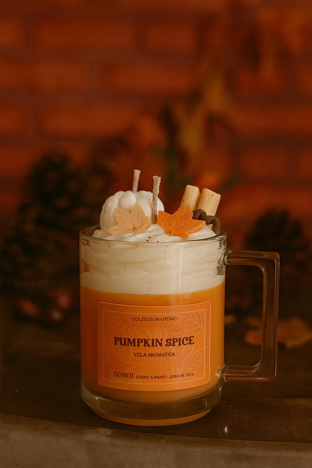 Vela aromática PUMPKIN SPICE otoño
