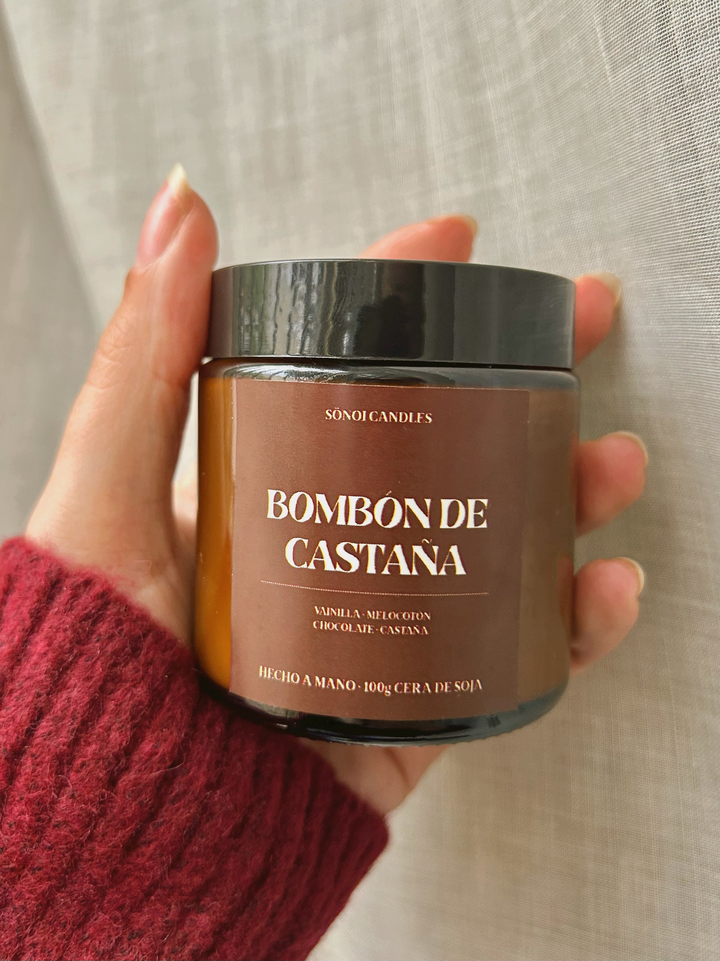 Vela otoño • Bombón de castaña