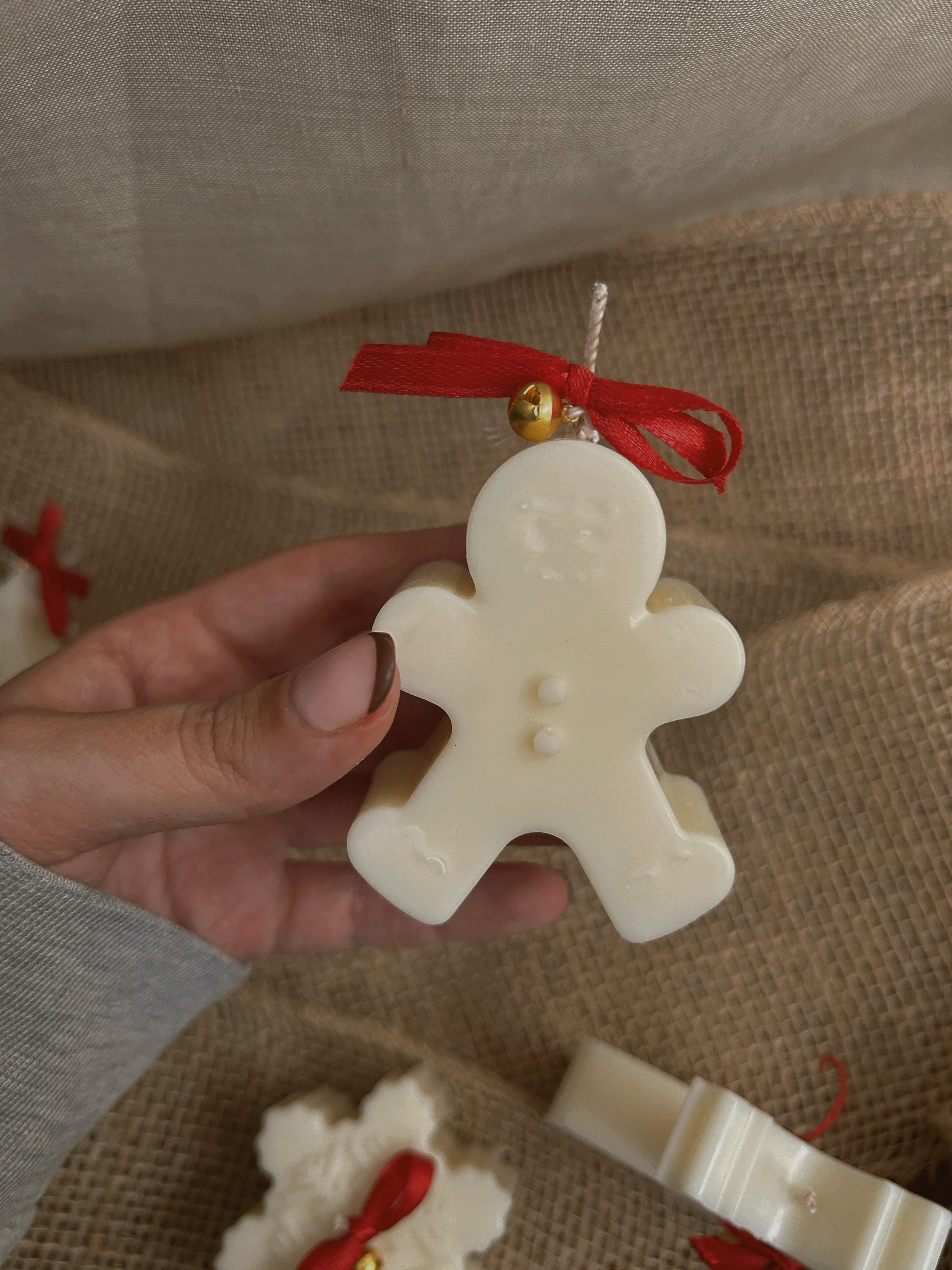 Pack Navidad 4 •Velas de vainilla y galleta