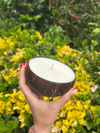 Vela coco natural