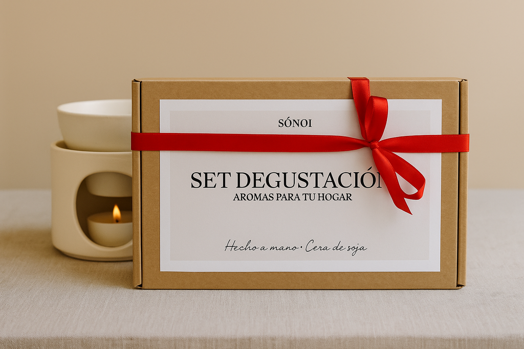 Set Degustación Wax melts + quemador