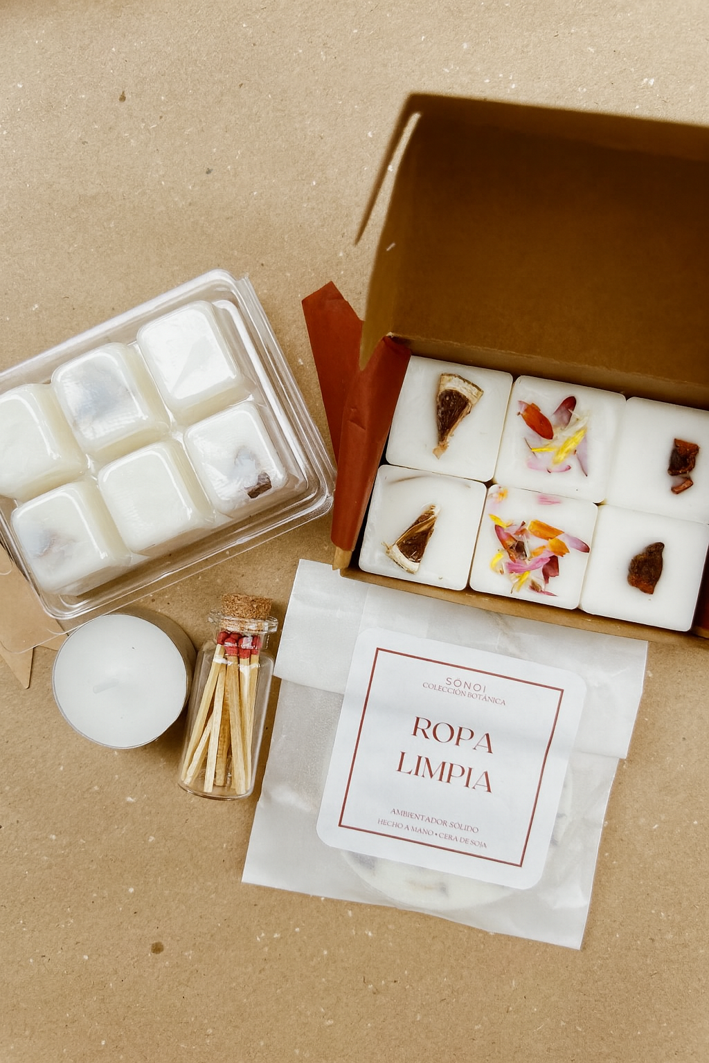 Set Degustación Wax melts + quemador