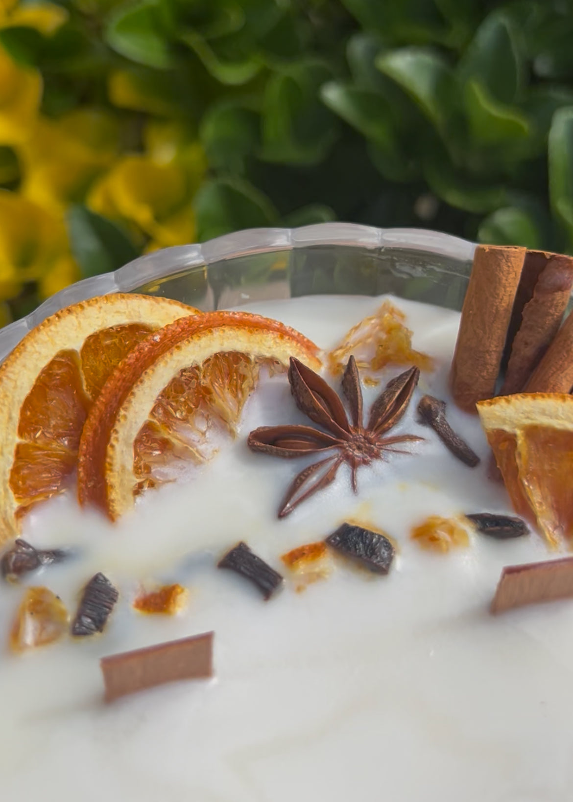 Vela copa botánica • Naranja y especias dulces