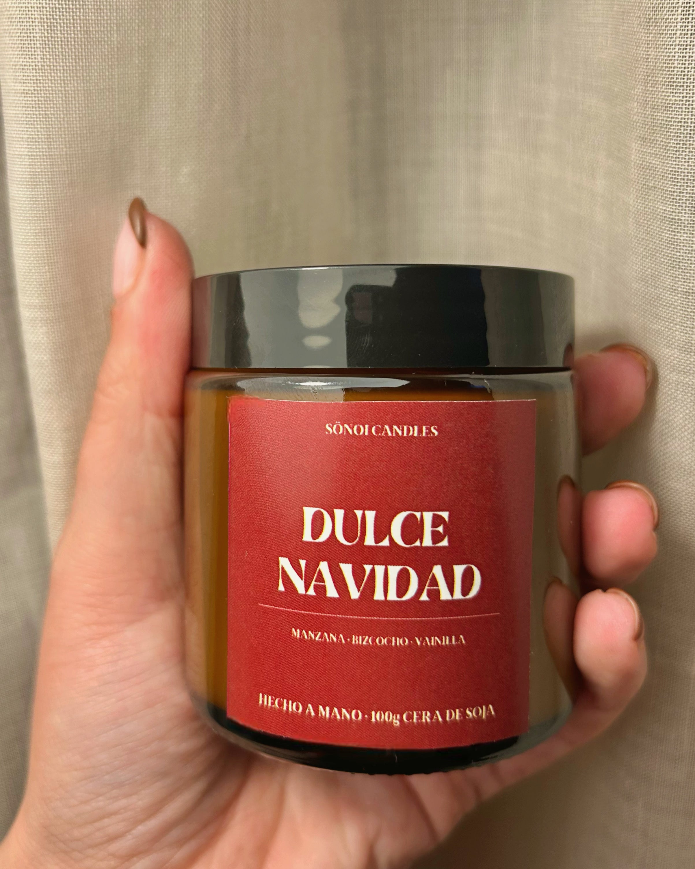 Vela Dulce Navidad • Pudín de manzana