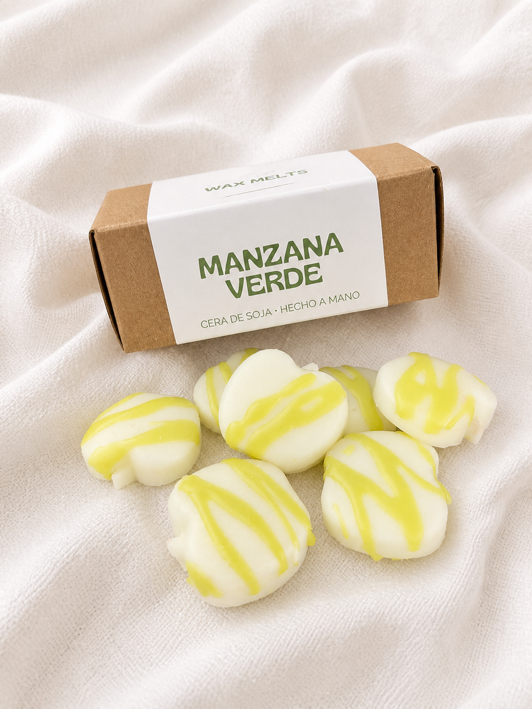 Wax melts manzana verde