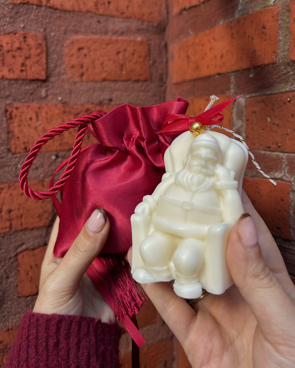 Vela Papá Noel • Vainilla suave