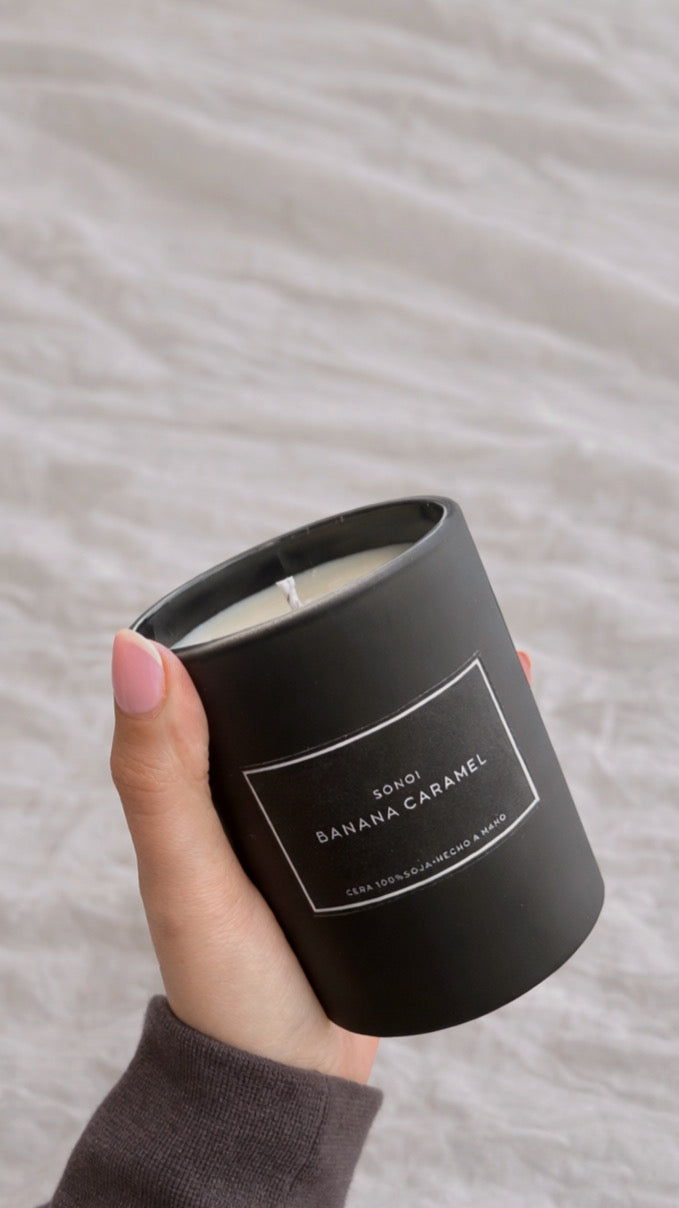 Vela Banana Caramel