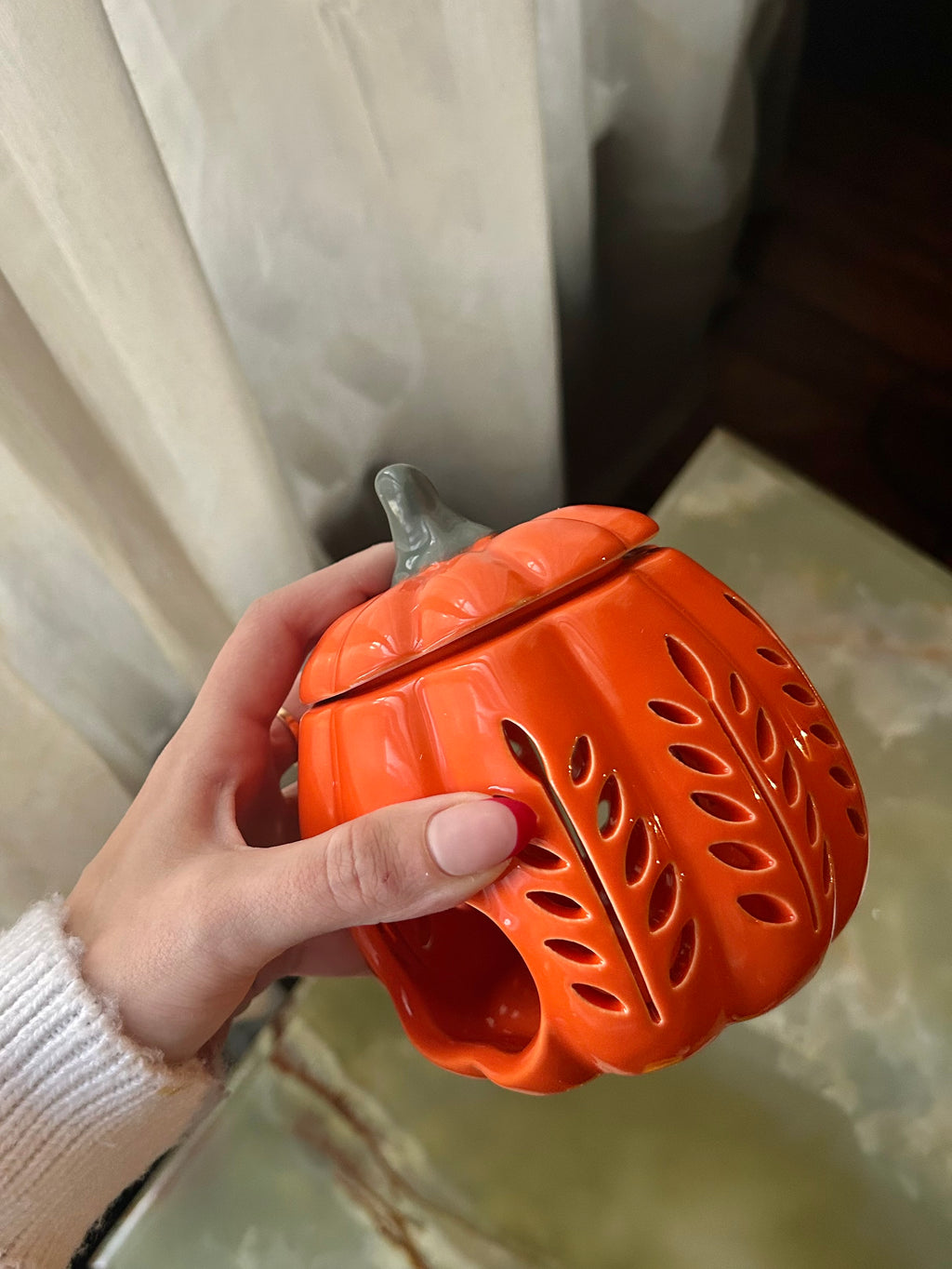 Quemador XL Calabaza con tapa