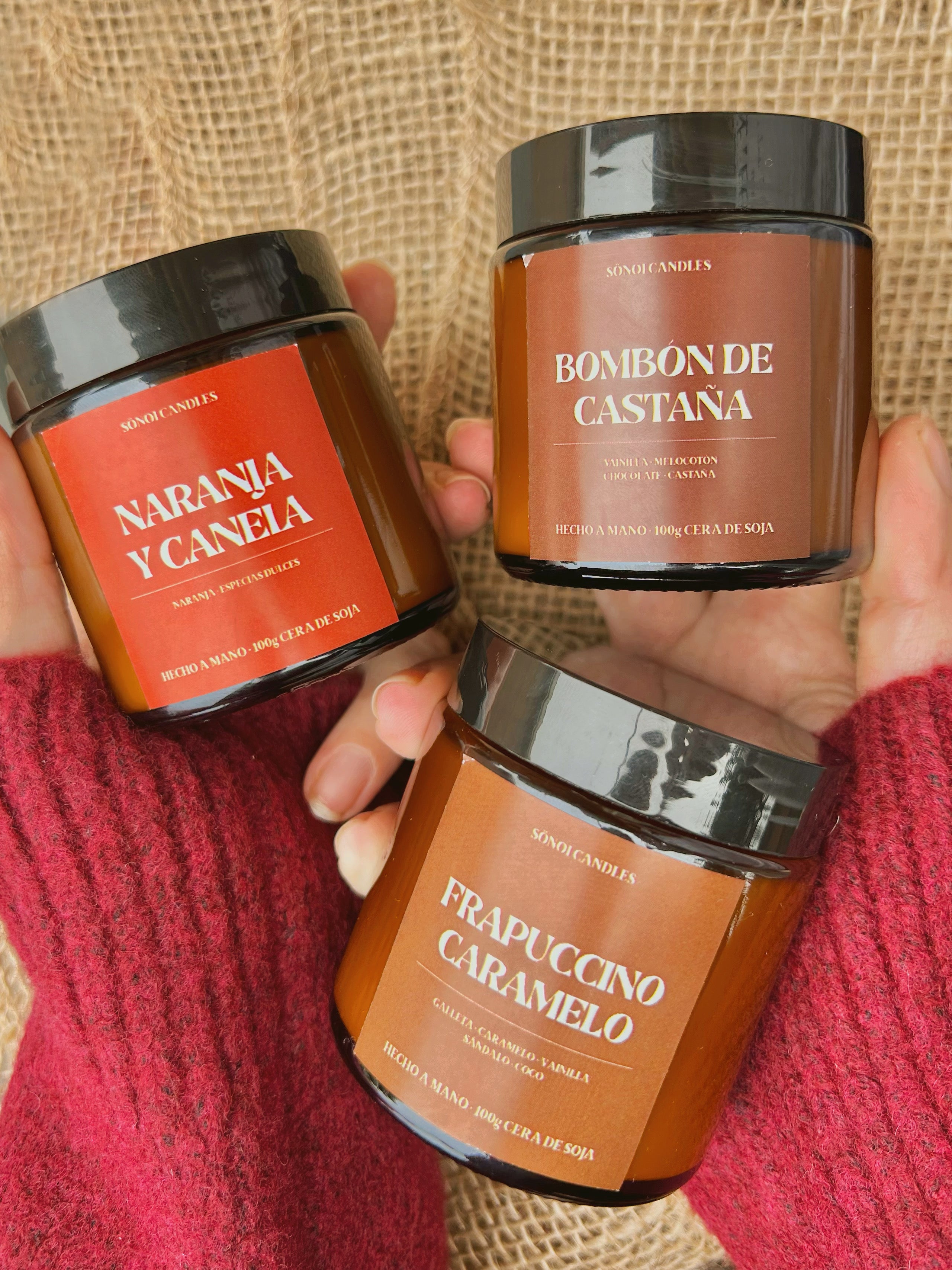 Pack velas aromáticas otoño