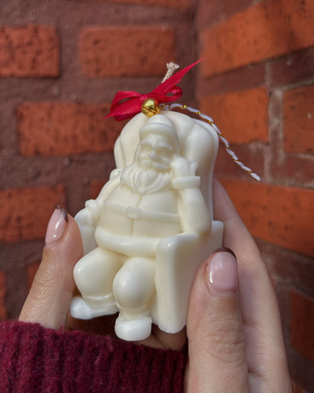 Vela Papá Noel • Vainilla suave