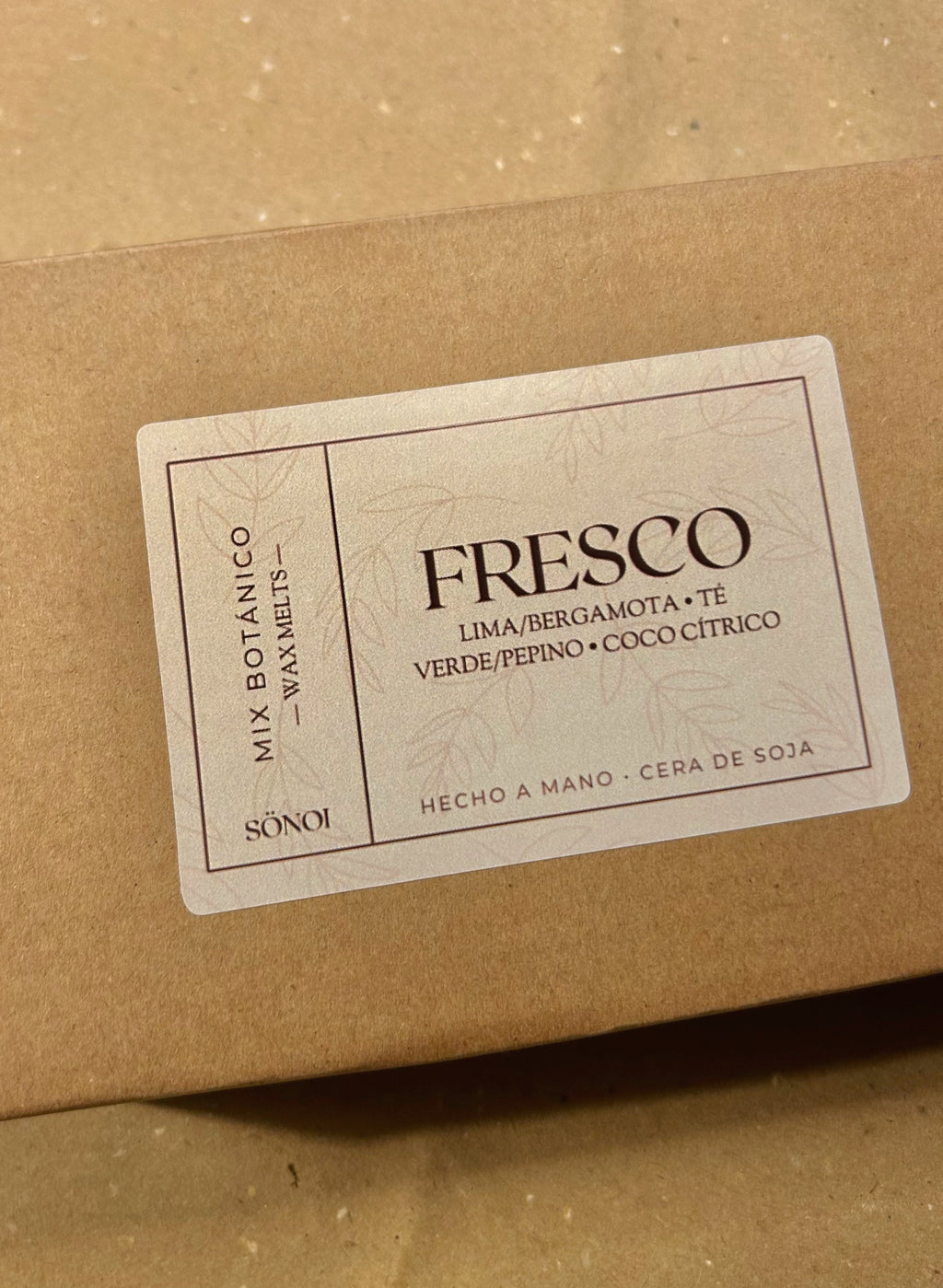 Mix Fresco • Wax melts botánicos