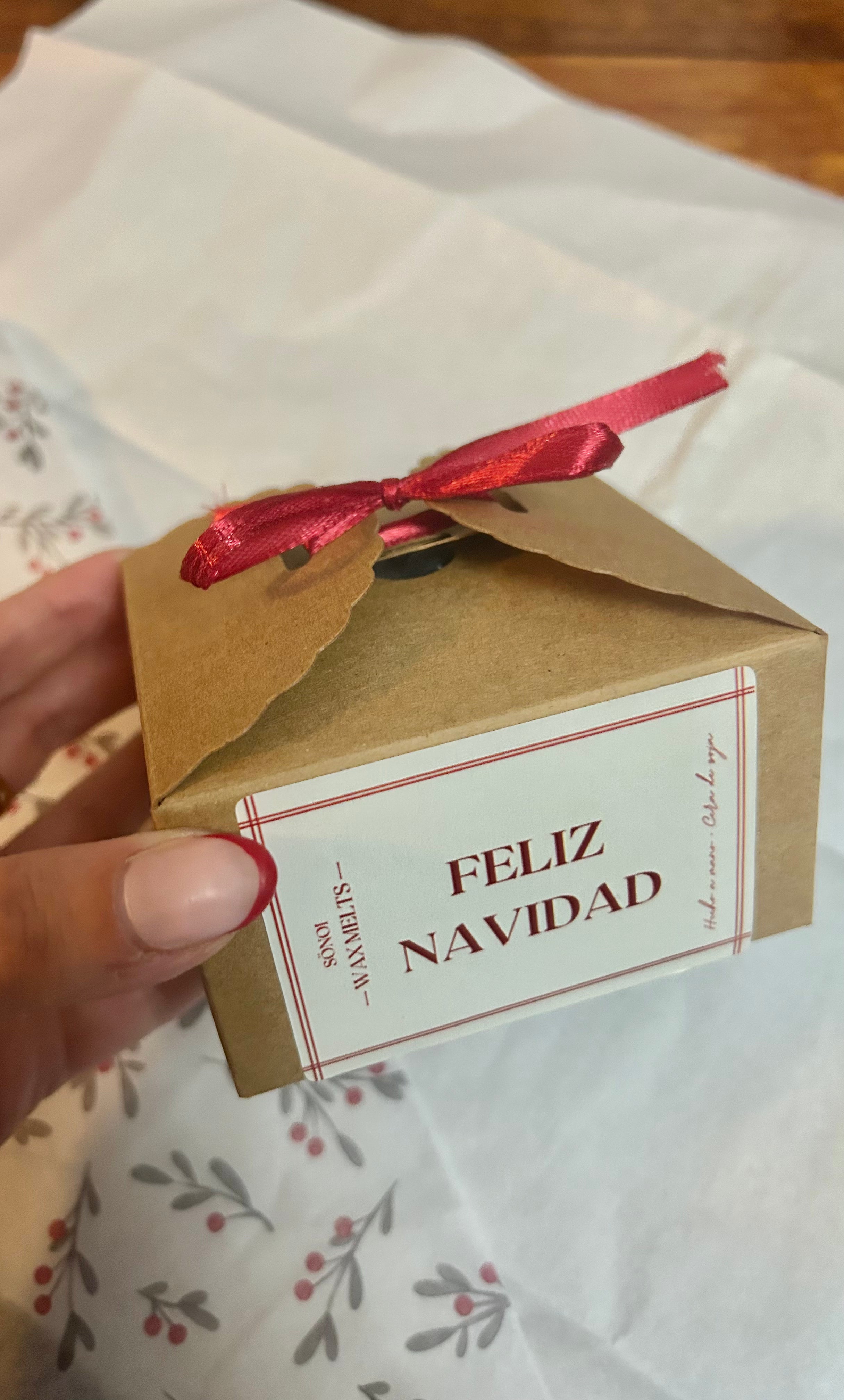 Mix Wax melts Navidad • Galleta de almendra, pudín de manzana y galleta de jengibre