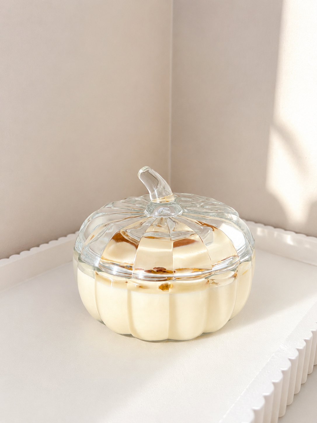 Vela XL pastel de calabaza • Ediciones especial.