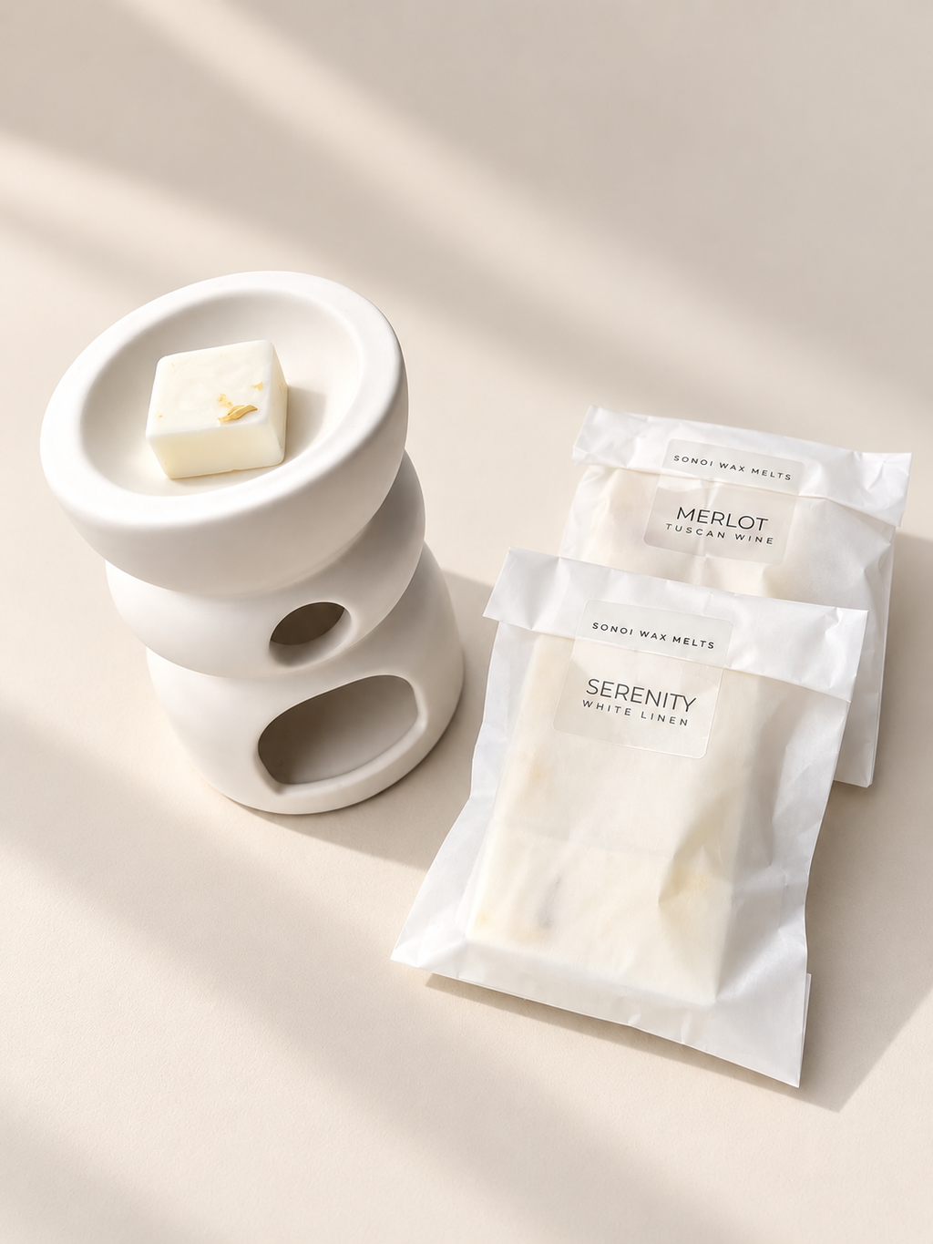 Pack quemador y Wax melts