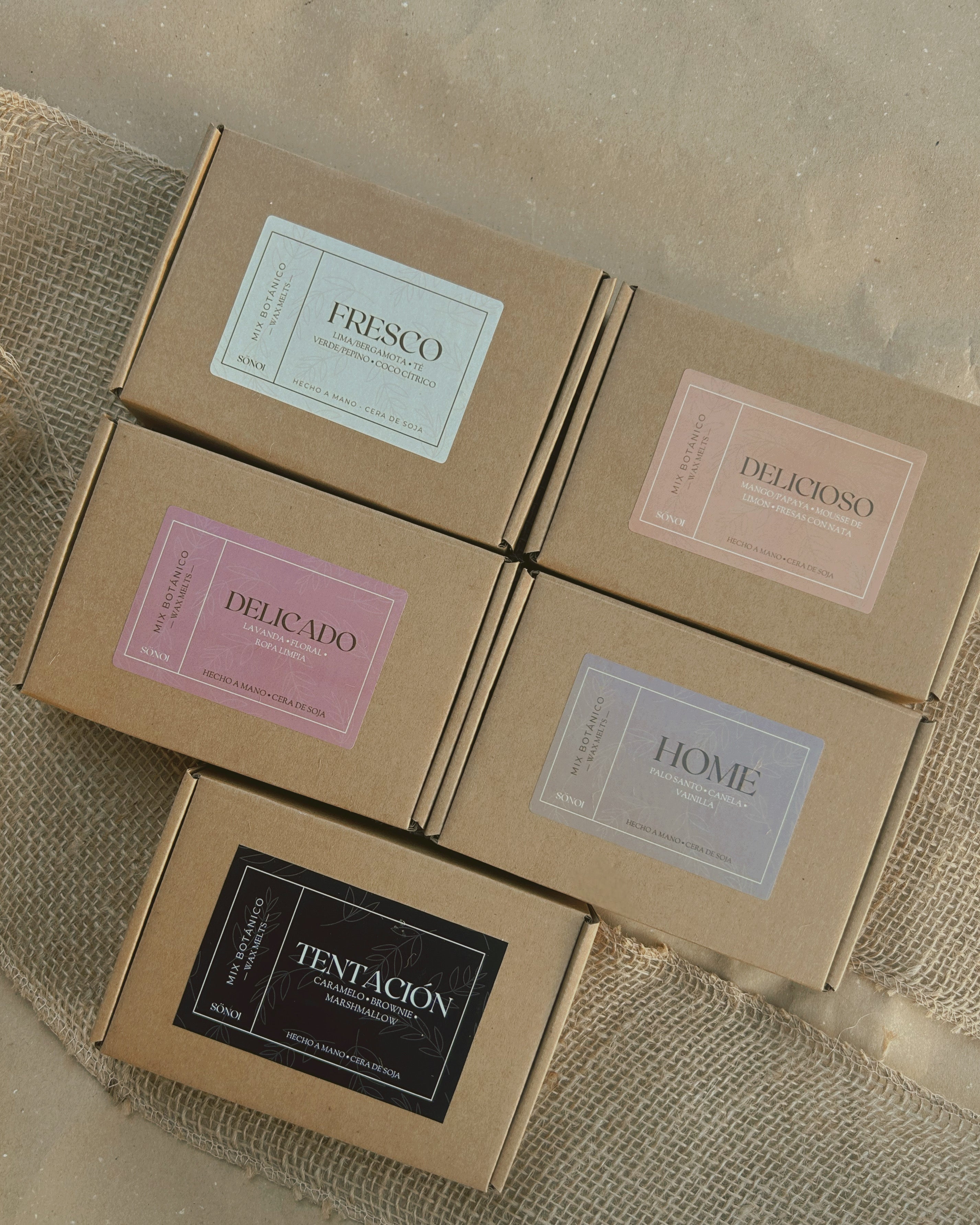 Pack completo mix botánico