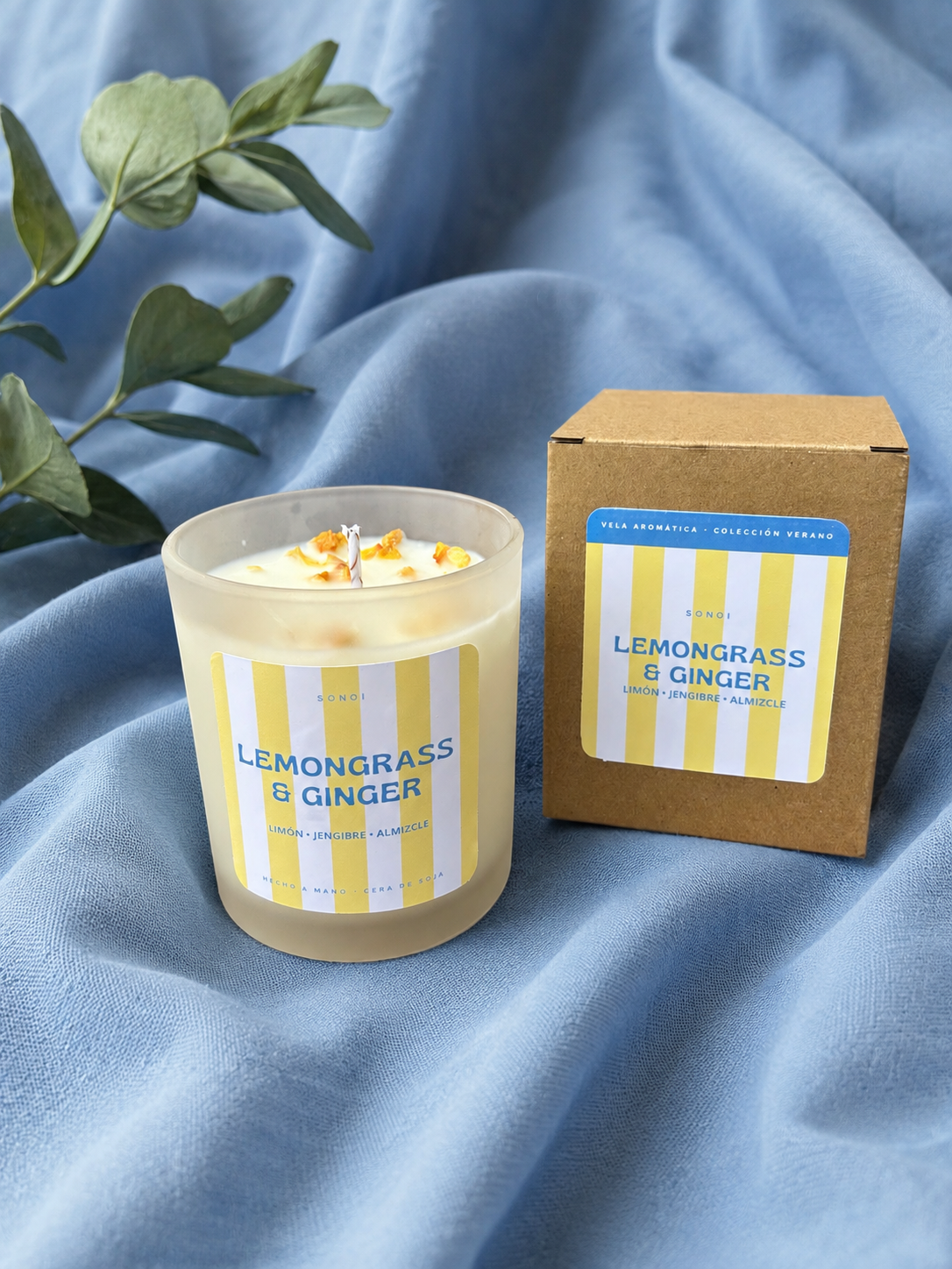 Vela Lemongrass & ginger 220g
