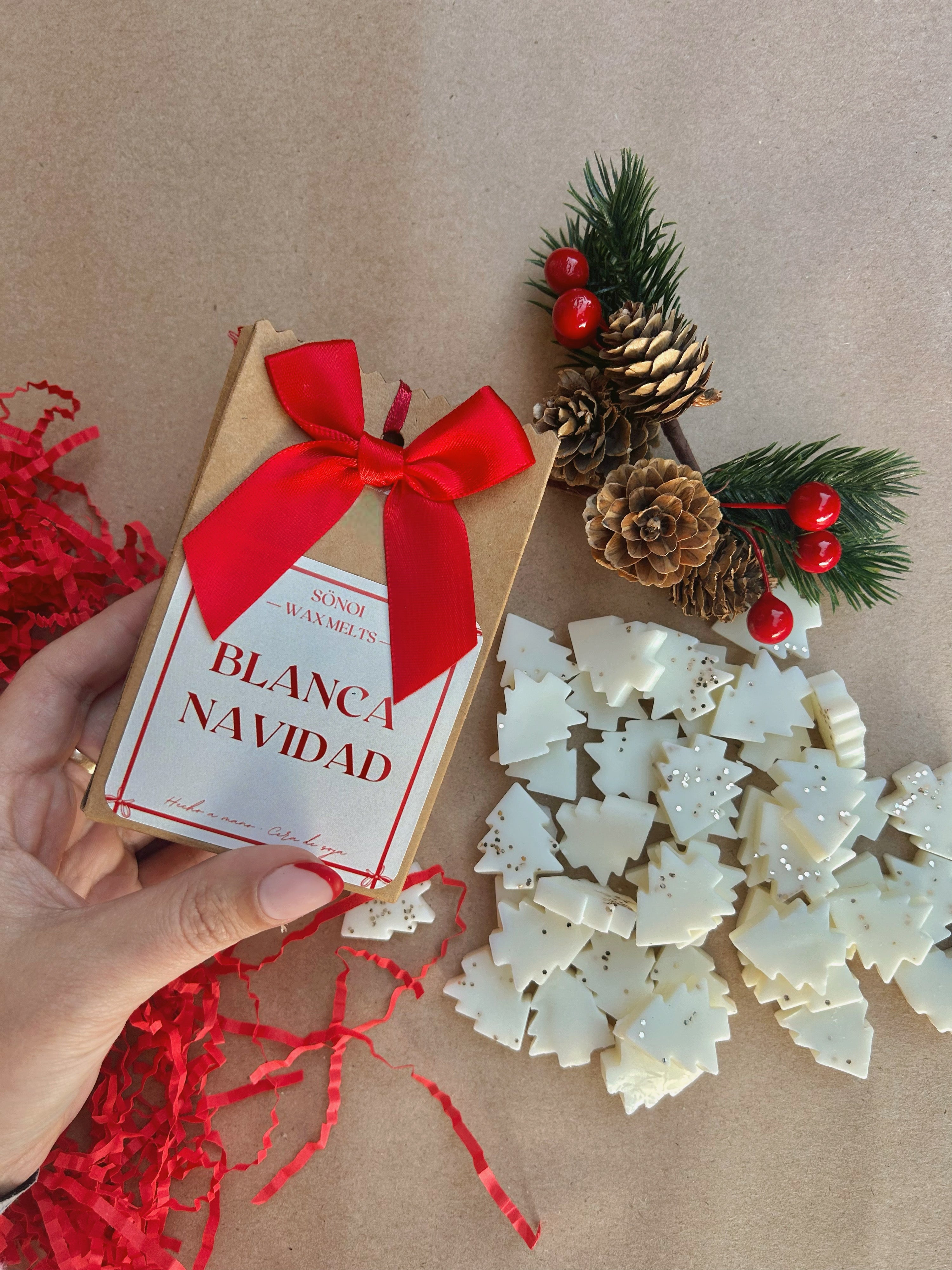 Caja Wax melts Navidad • Galleta de almendra